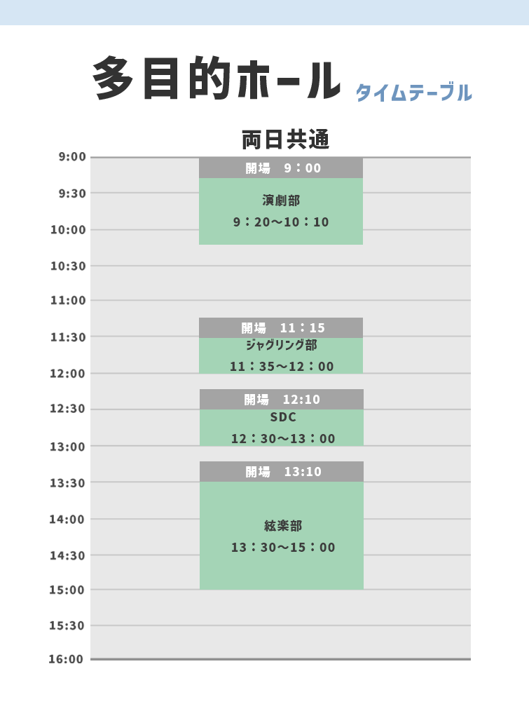 タイムスケジュール1